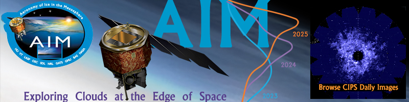 AIM:Exploring Clouds at the Edge of Space